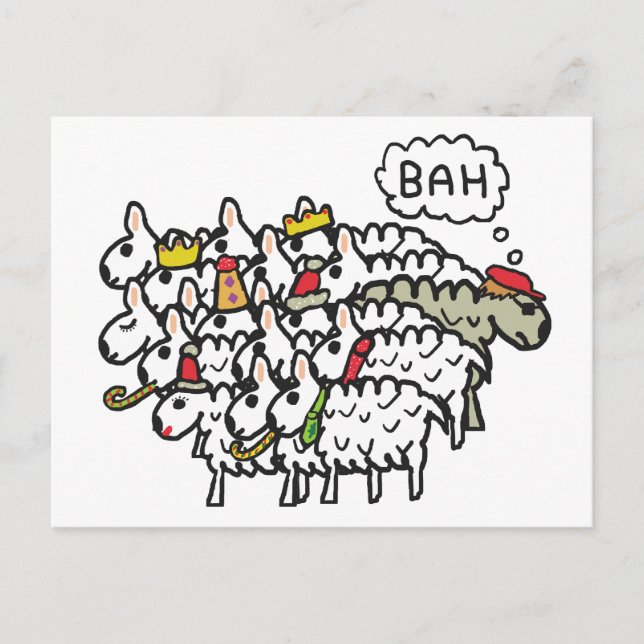 Postal Bah Humbug (Anverso)