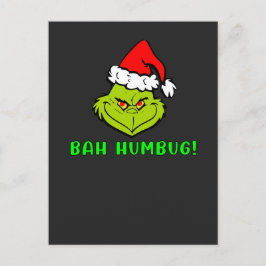 Postal Bah Humbug Scrooge Dibujo Animado Esencial de Navi