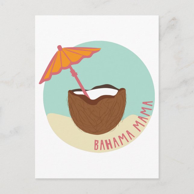 Postal Bahama Mama (Anverso)