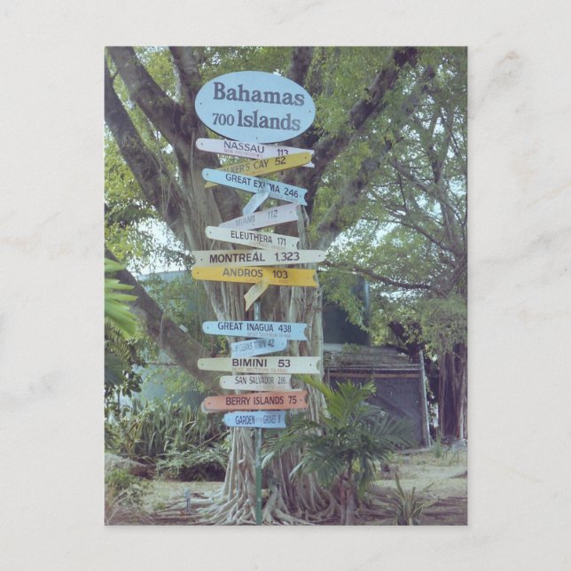 Postal Bahamas (Anverso)