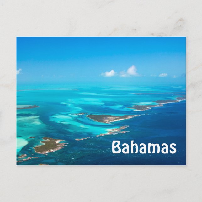 Postal Bahamas aérea (Anverso)