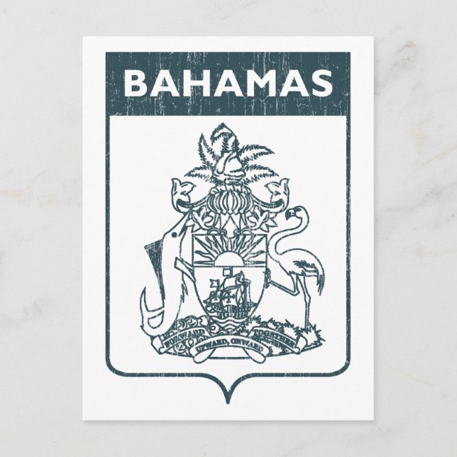 Postal Bahamas vintage (Anverso)