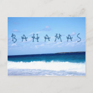 Postal Bahamas y Océano