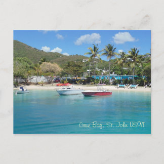 Postal Bahía Cruz, St. John USVI