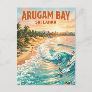Postal Bahía de Arugam Sri Lanka