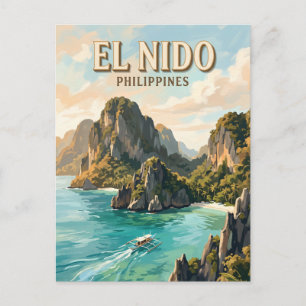Postal Bahía de Bacuit El Nido Filipinas