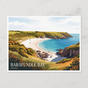 Postal Bahía de Barafundle Stackpole Reino Unido