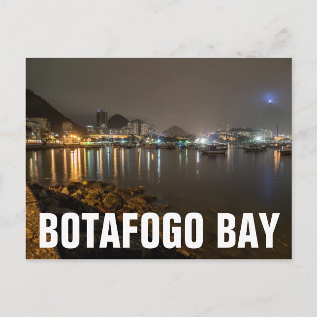 Postal Bahía de Botafogo (Anverso)