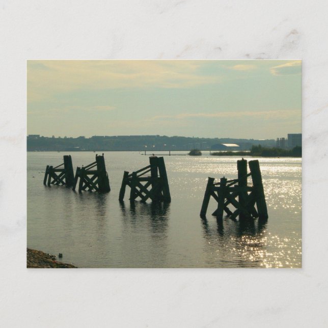 Postal Bahía de Cardiff (Anverso)