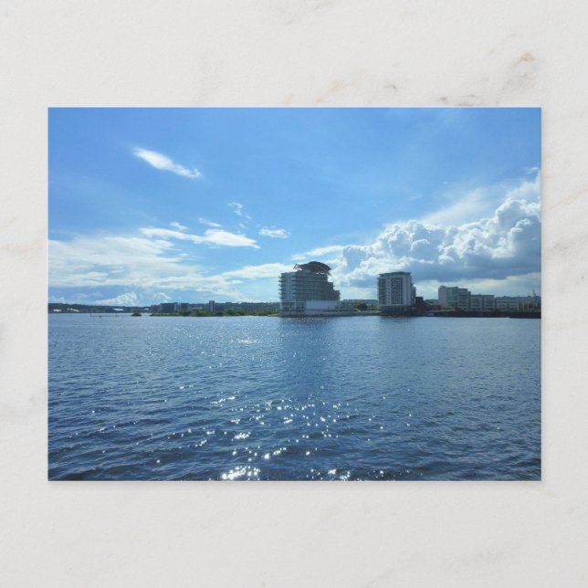 Postal Bahía de Cardiff, Cardiff, Gales (Anverso)