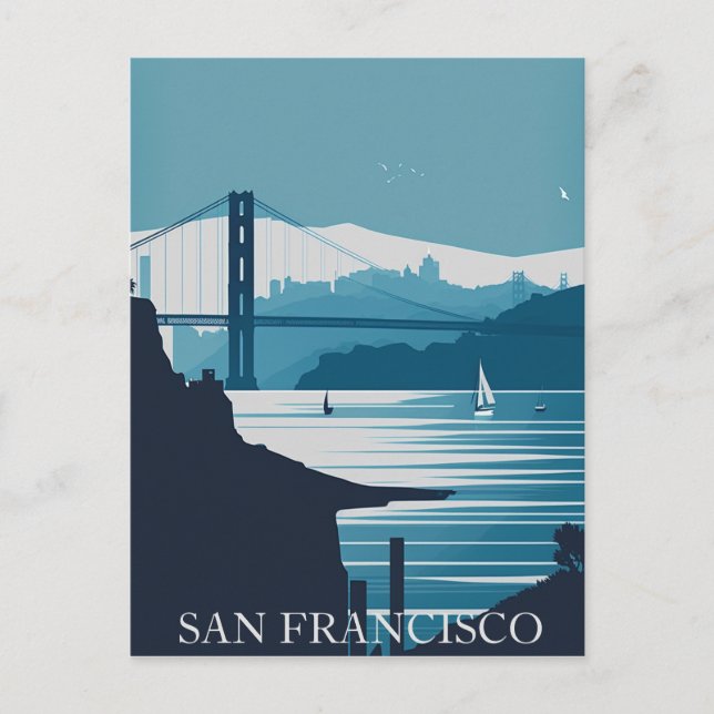 POSTAL BAHÍA DE FRISCO #1 (Anverso)