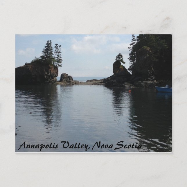 Postal Bahía De Fundy (Anverso)