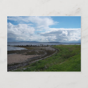 Postal Bahía de Galway desde el Claddagh