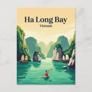 Postal Bahía de Ha Long, Vietnam