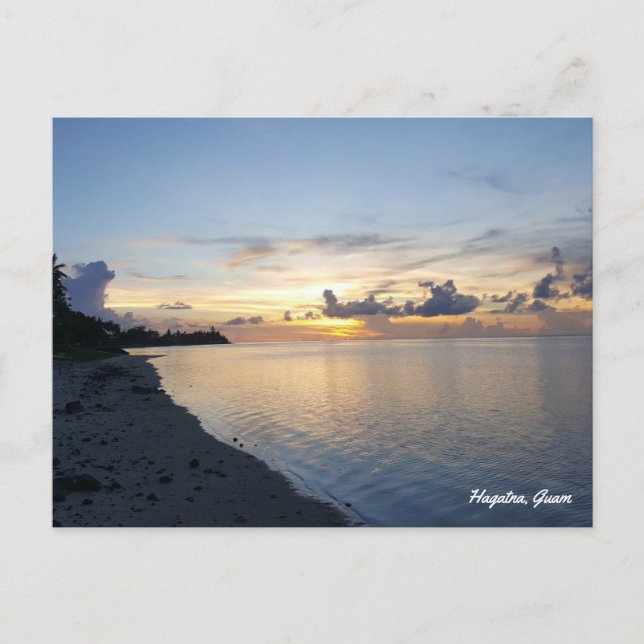 Postal Bahía de Hagatna GUAM 671 (Anverso)