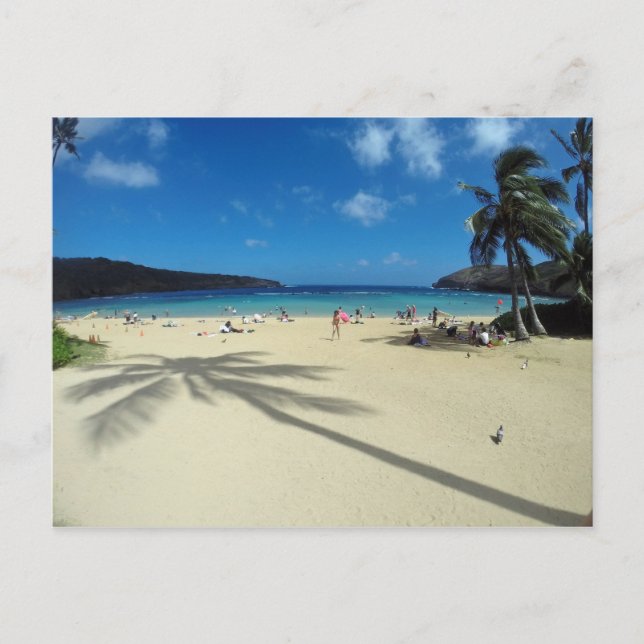 Postal Bahía de Hanauma Hawaii (Anverso)