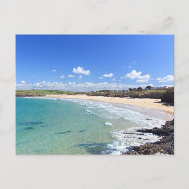 Postal Bahía de Harlyn (Anverso)