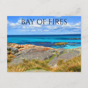 Postal bahía de incendios de tasmania