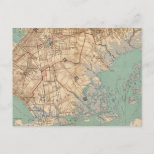 Postal Bahía de Jamaica y Brooklyn