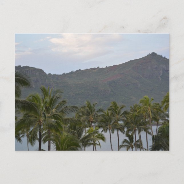Postal Bahía de Kalapaki en Kauai (Anverso)