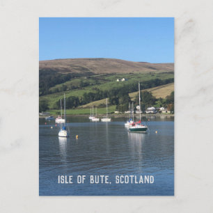 Postal Bahía de Kames, Isla de Bute, Escocia