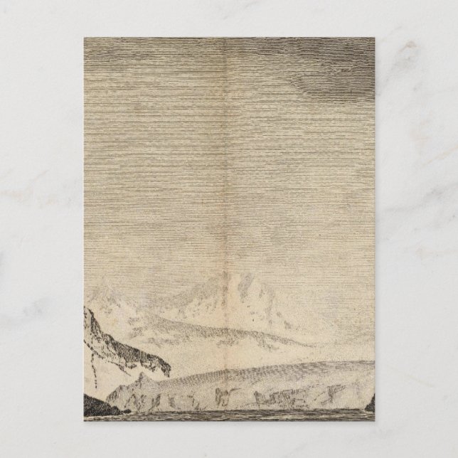 Postal Bahía de la Possesión, Georgia del Sur (Anverso)