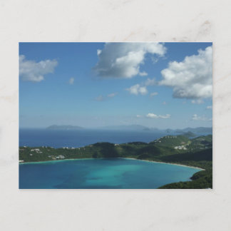 Postal Bahía de Magens, Isla Hermosa de Santo Tomás