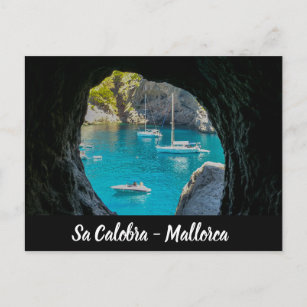 Postal Bahía de Mallorca Sa Calobra