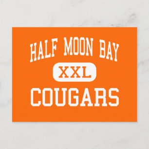 Postal Bahía de media luna - Cougars - Alto - Media luna