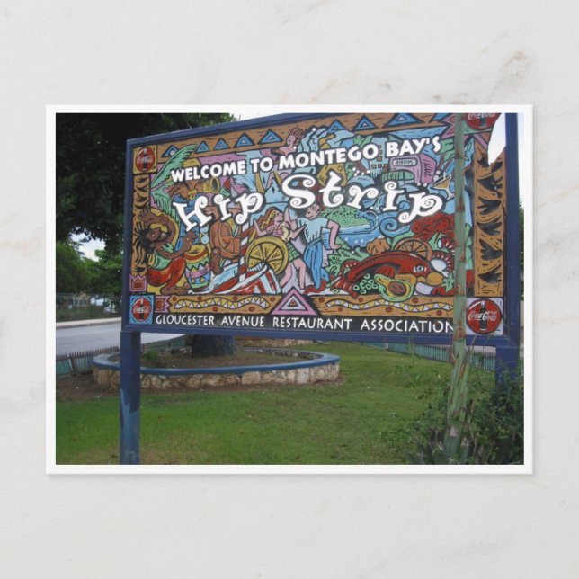 Postal bahía de montego de hip (Anverso)