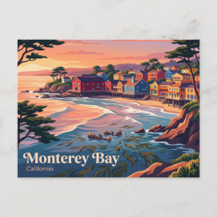 Postal Bahía de Monterey California