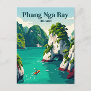 Postal Bahía de Phang Nga Tailandia