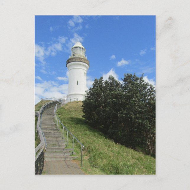 Postal bahía de porra de luz (Anverso)