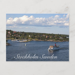 Postal Bahía de Suecia en Estocolmo