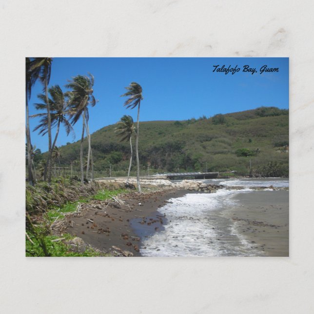 Postal Bahía de Talafofo GUAM 671 (Anverso)