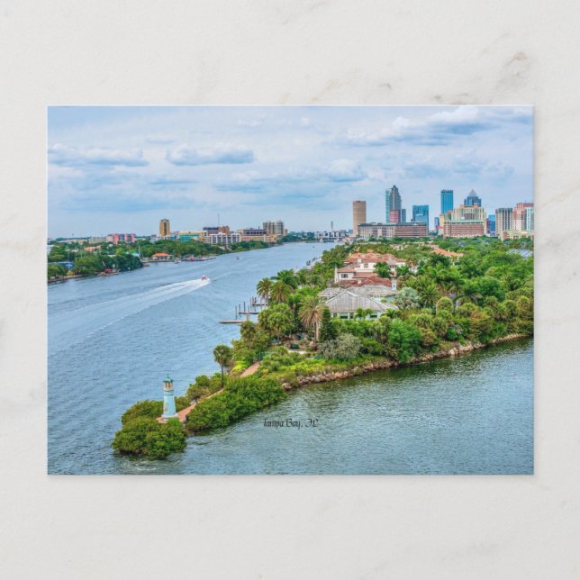 Postal Bahía de Tampa, Florida (Anverso)