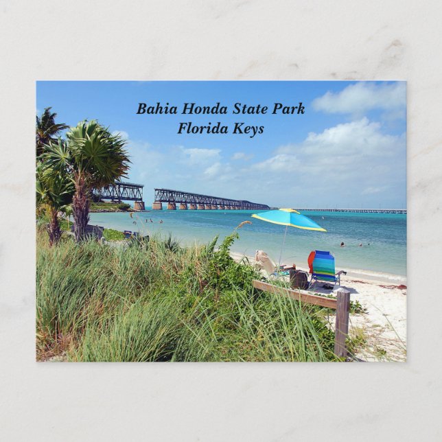 Postal Bahia Honda State Park Florida Keys (Anverso)
