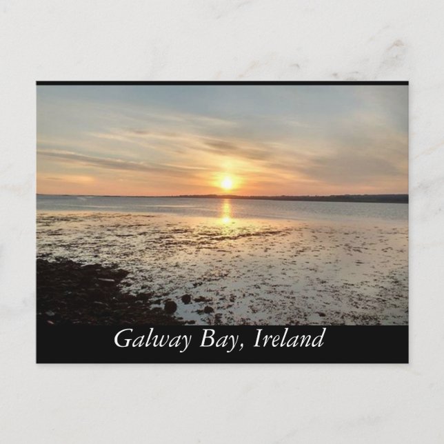 Postal Bahía Irlanda de Galway (Anverso)