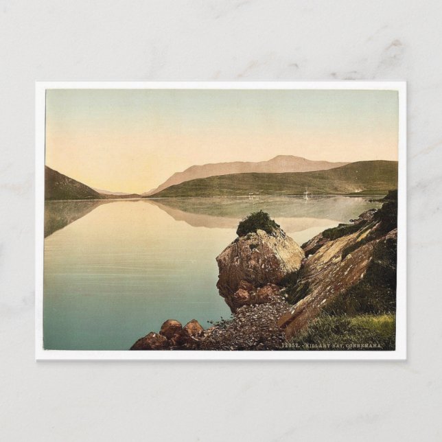 Postal Bahía Killary, Connemara. Co. Galway, Irlanda Magn (Anverso)