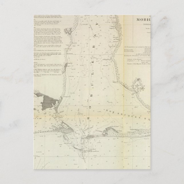 Postal Bahía móvil (Anverso)