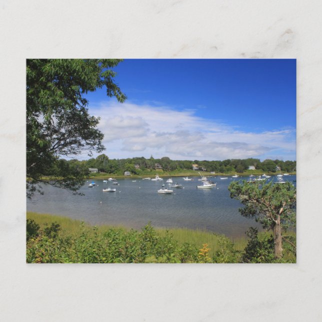 Postal Bahía Pleasant Orleans Cape Cod (Anverso)