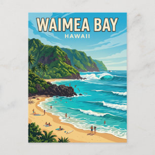 Postal Bahía Waimea EE. UU.
