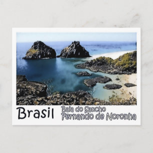 Postal Baia Do Sancho - Brasil -