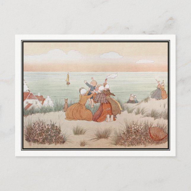 Postal Baila a tu papá por H. Willebeek Le Mair (Anverso)