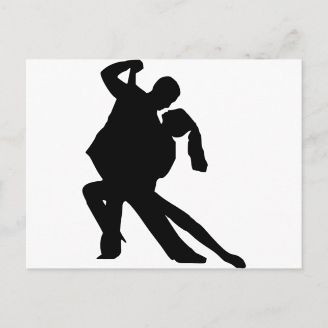 Postal Bailando (Anverso)