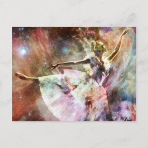 Postal "Bailar en stardust"