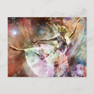 Postal "Bailar en stardust"