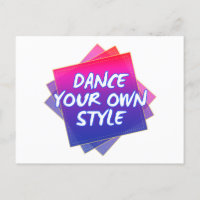 Bailar la inspiración de tu propio estilo