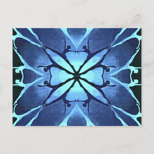 Postal Bailarín (Aqua) (Anverso)