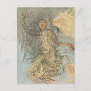 Postal Bailarín camboyano